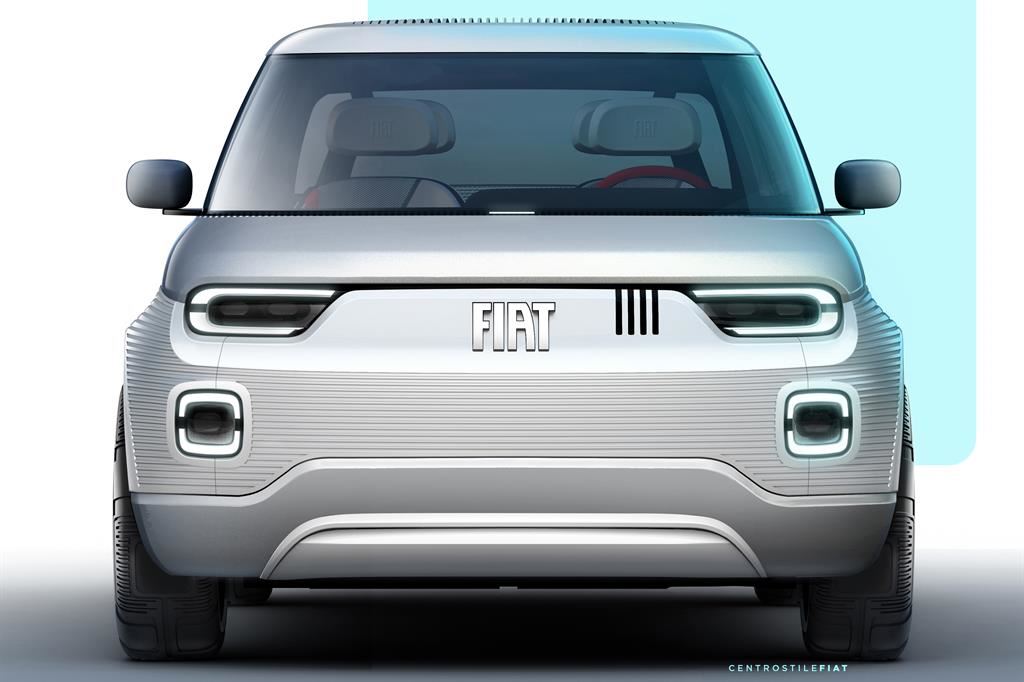 Il prototipo Fiat Centoventi che dovrebbe ispirare le forme della nuova Pandina
