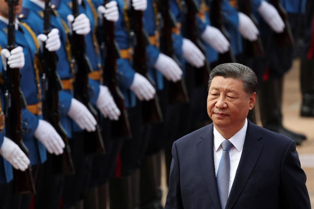 Il presidente cinese Xi Jinping a Belgrado