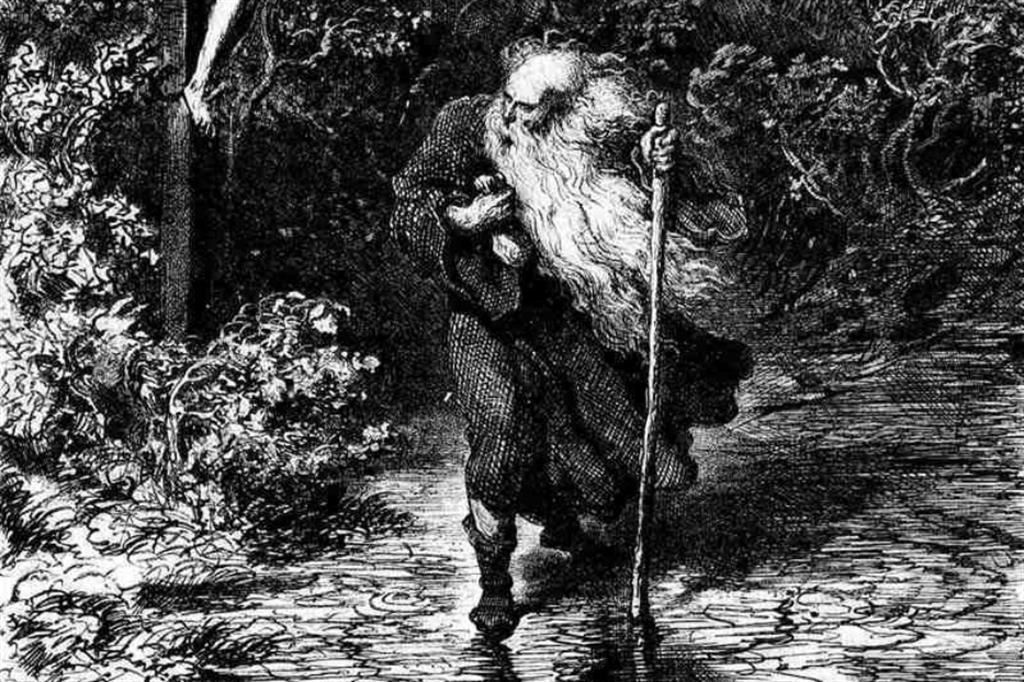“L’Ebreo errante”, illustrazione di Gustave Doré