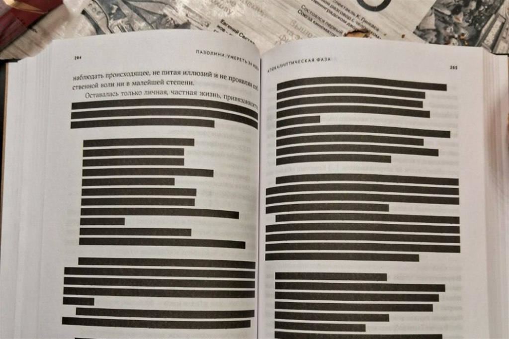 La censura applicata in Russia al libro di Roberto Carnero su Pasolini