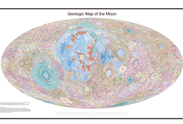 La più precisa mappa della Luna è stata fatta in Cina