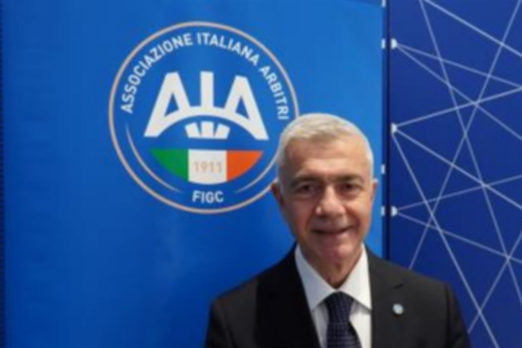 Il presidente dell’Associazione italiana arbitri, Carlo Pacifici