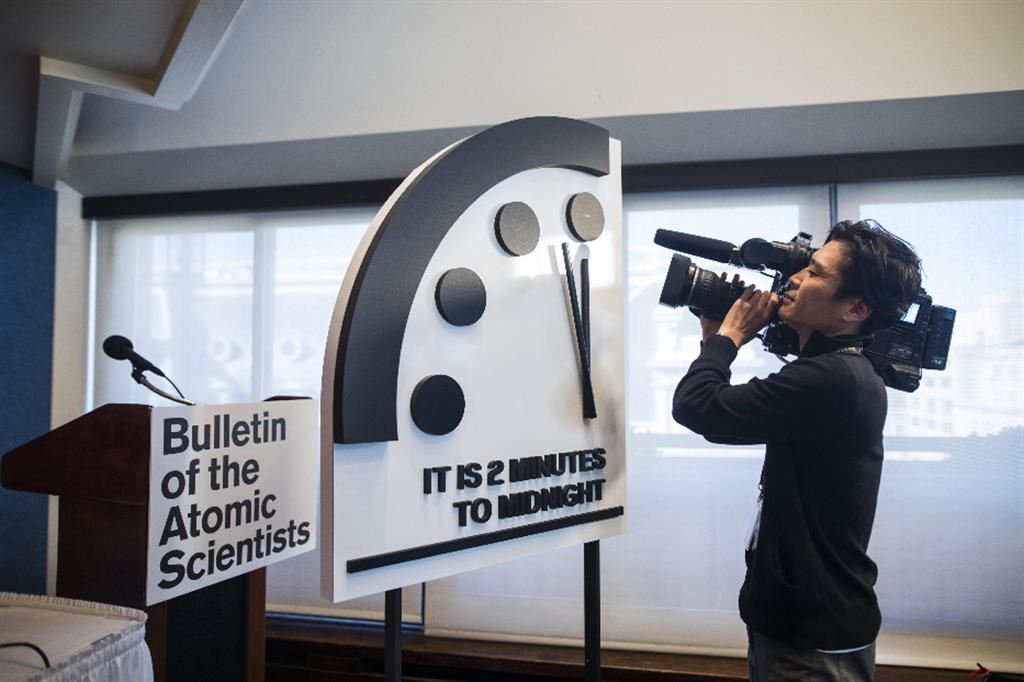 Il "Doomsday Clock" a Chicago