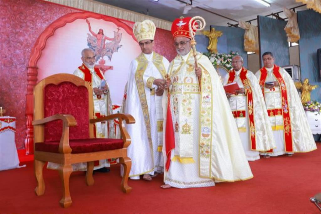L'intronizzazione del nuovo arcivescovo maggiore di Ernakulam-Angamaly, Raphael Thattil