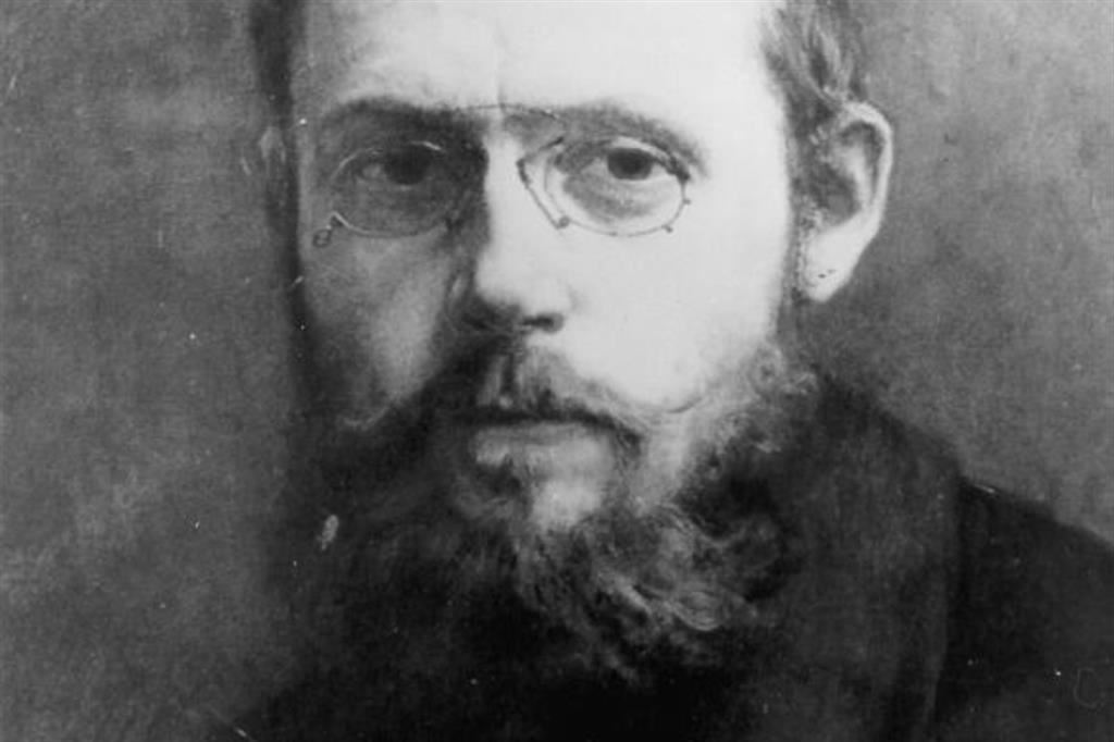 Charles Péguy (1873-1914) in un dipinto di Jean-Pierre Laurens