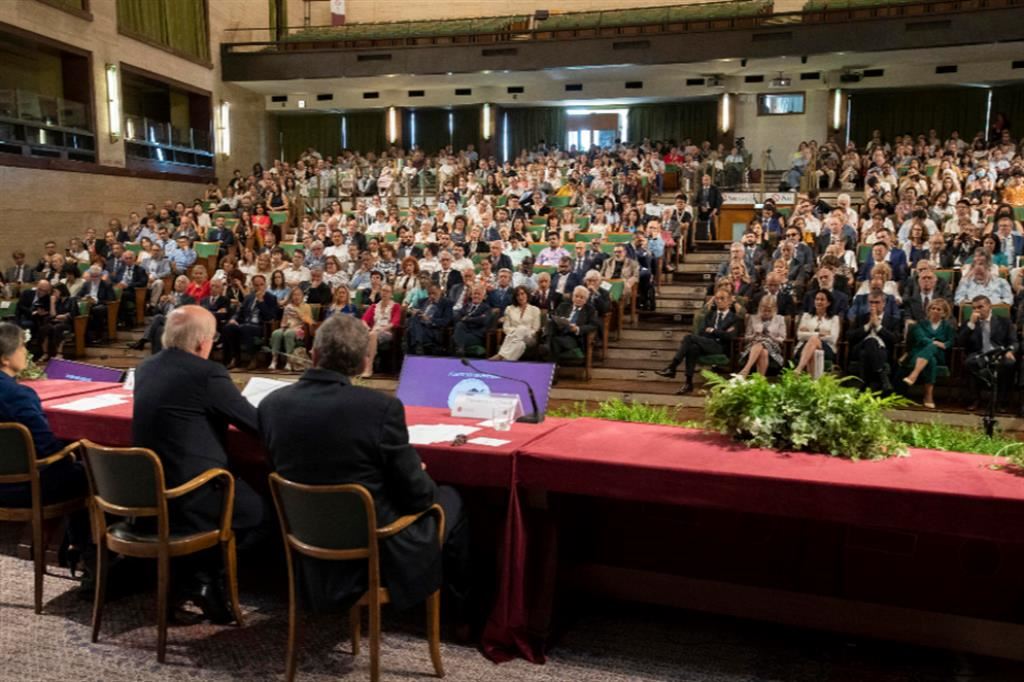 Un incontro all'Università Sapienza a cui ha partecipato anche il presidente Sergio Mattarella