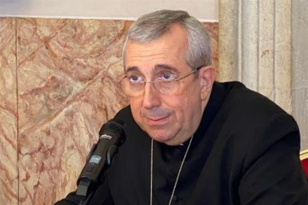 L'arcivescovo di Bari Giuseppe Satriano