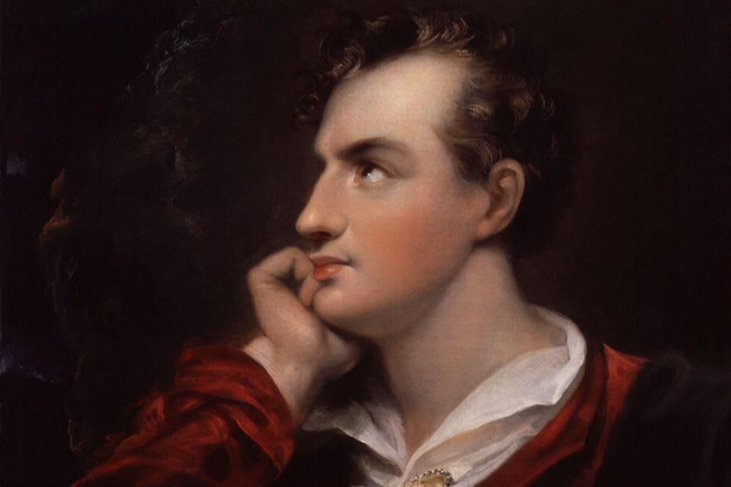 George Byron ritratto nel 1813 da Richard Westall