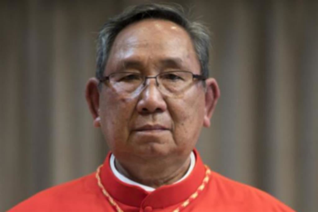 Il cardinale Luis-Marie Ling Mangkhanekhoun, vicario apostolico di Vientiane nel Laos