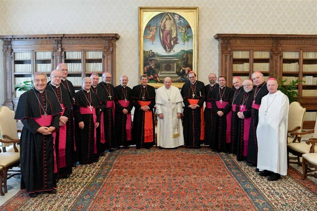 Papa Francesco riceve i vescovi toscani in visita ad limina