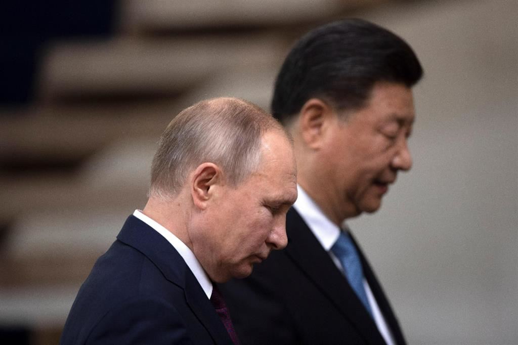 Il presidente russo Vladimir Putin e quello cinese Xi Jinping
