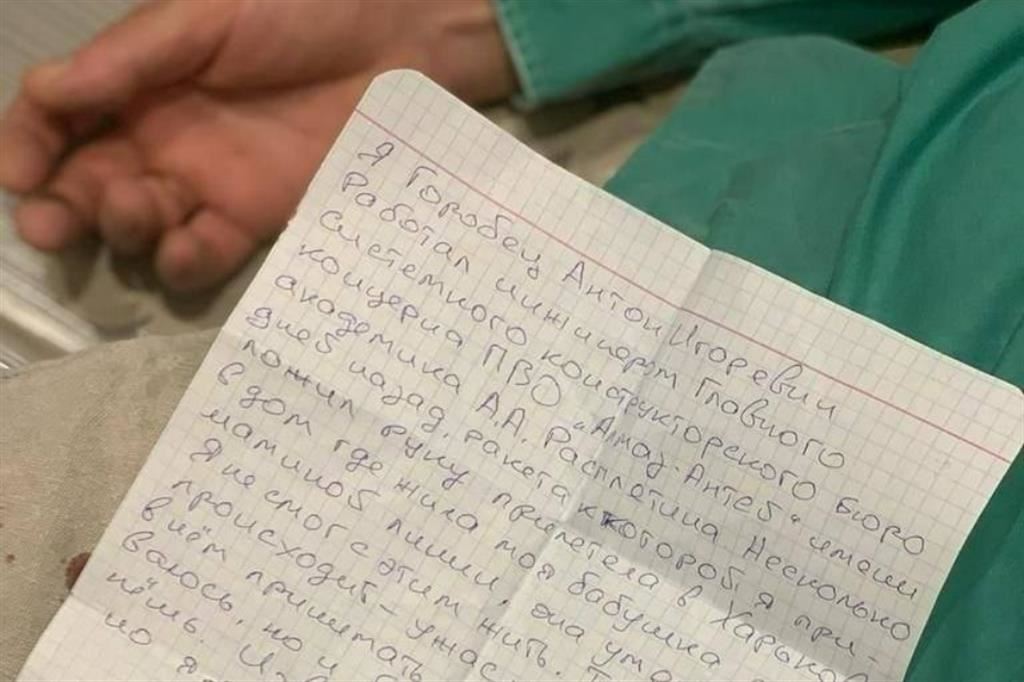 La lettera di Anton Gorabets, ingegnere russo che si è tolto la vita per aver costruito il missile che ha ucciso sua nonna a Kharkiv