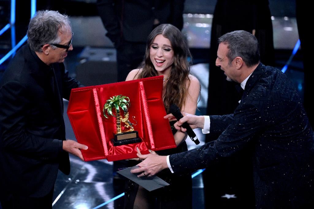 Angelina Mango vince il 74mo Festival della Canzone Italiana di Sanremo