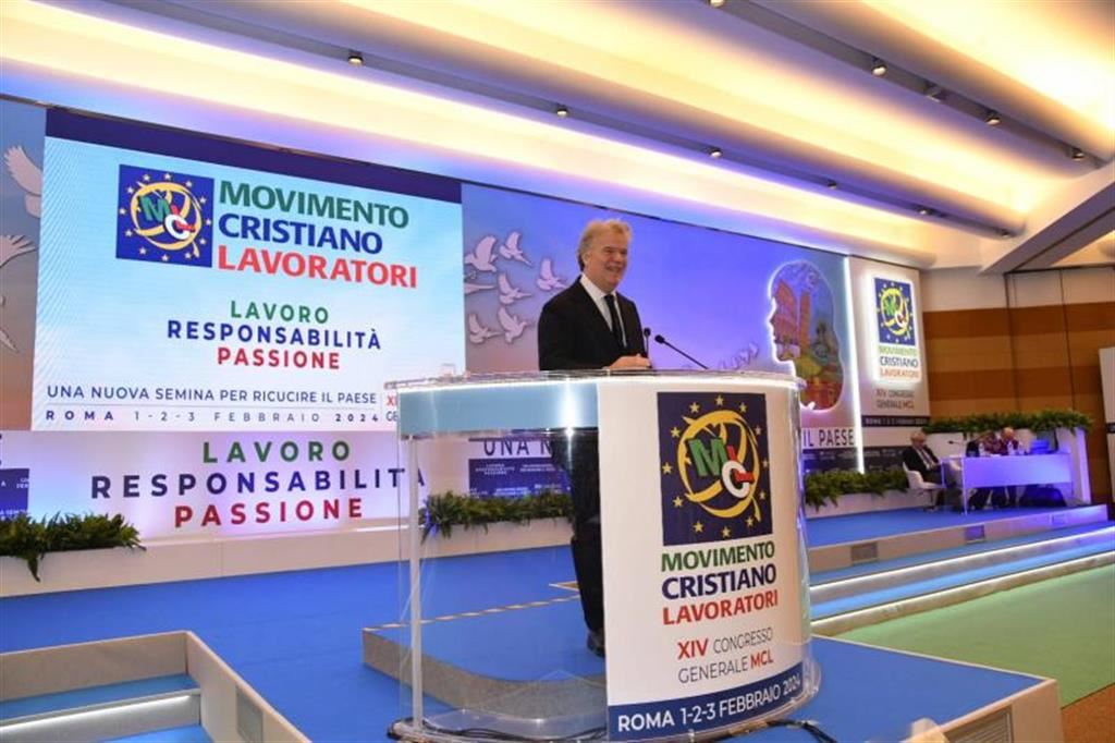 Alfonso Luzzi, eletto nuovo presidente del Movimento cristiano dei lavoratori