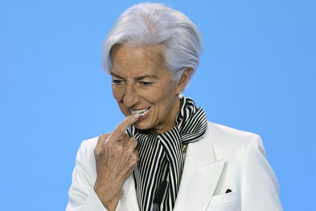 Christine Lagarde alla conferenza stampa del 25 gennaio 2024