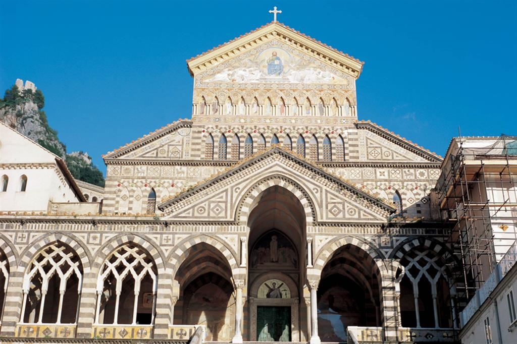 La cattedrale di Amalfi. La diocesi propone l'itinerario "Tra Via Regia e cammino giubilare"