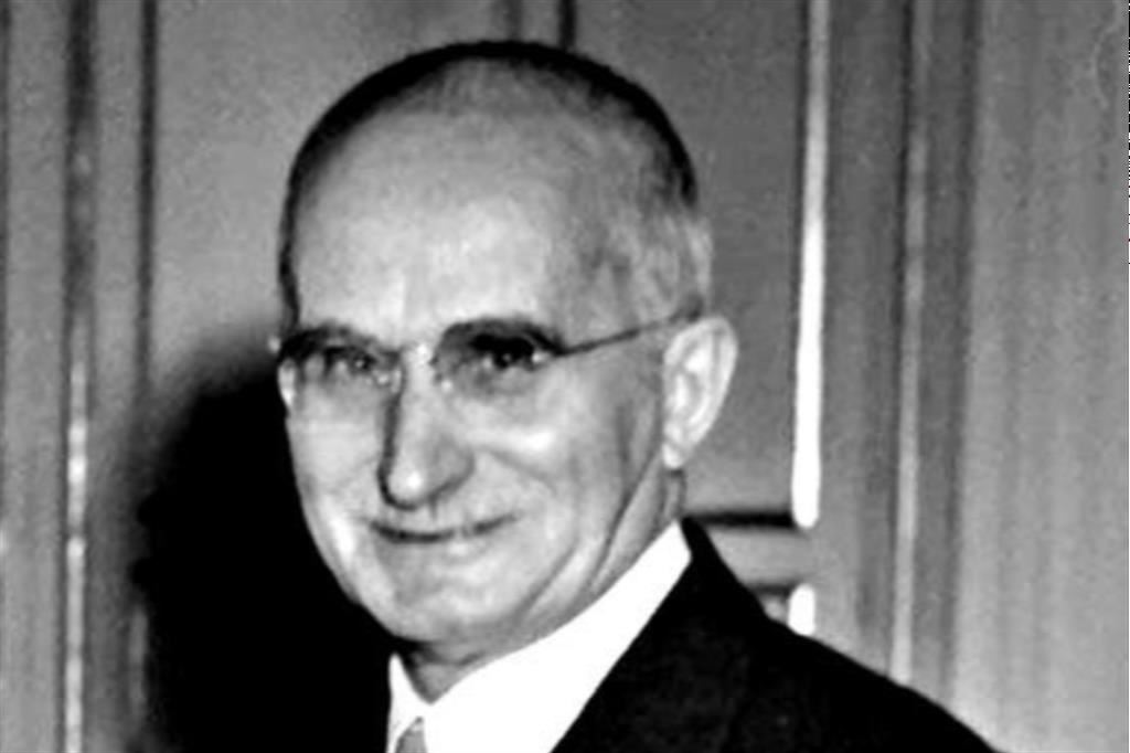 Luigi Einaudi (1874-1961), presidente della Repubblica dal 1948 al 1955