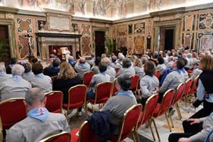 Il Papa agli Scout: denatalità drammatica, smarrito il senso della vita