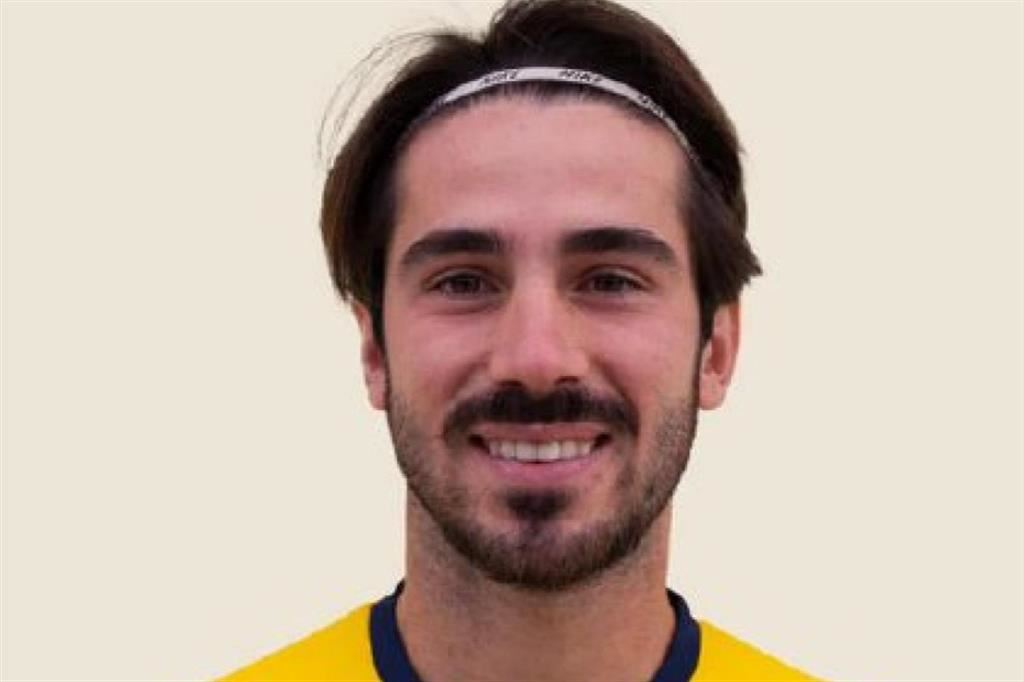 Il giovane calciatore Mattia Giani