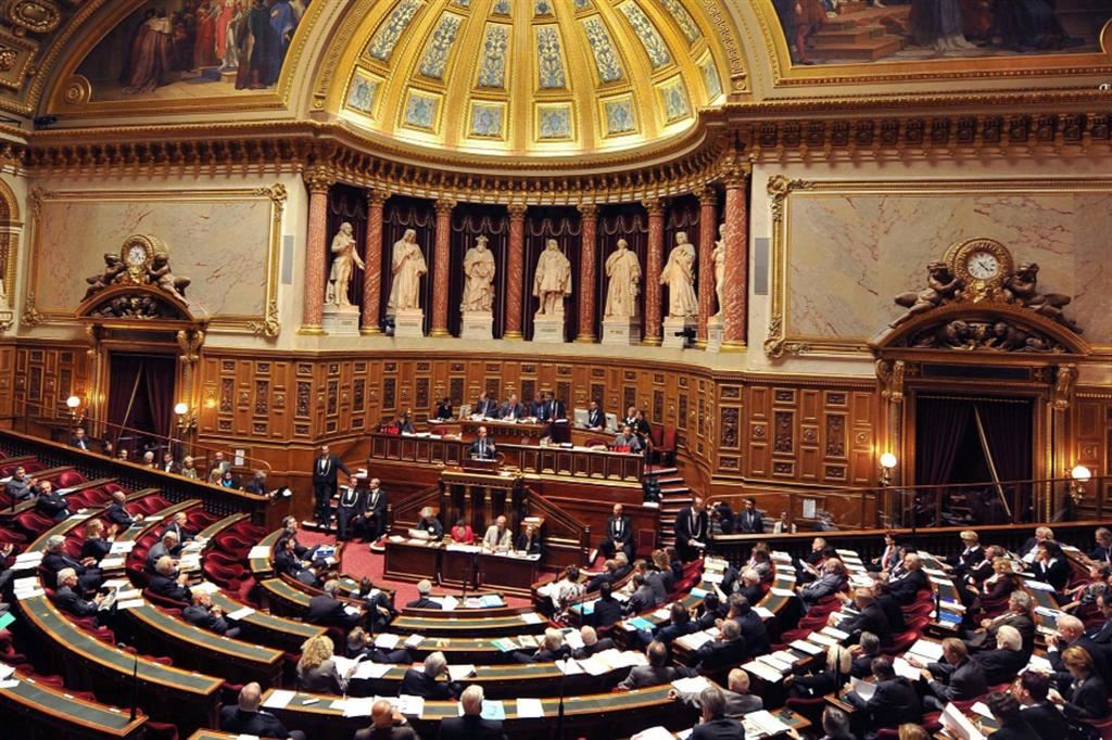 L'aula del Senato francese