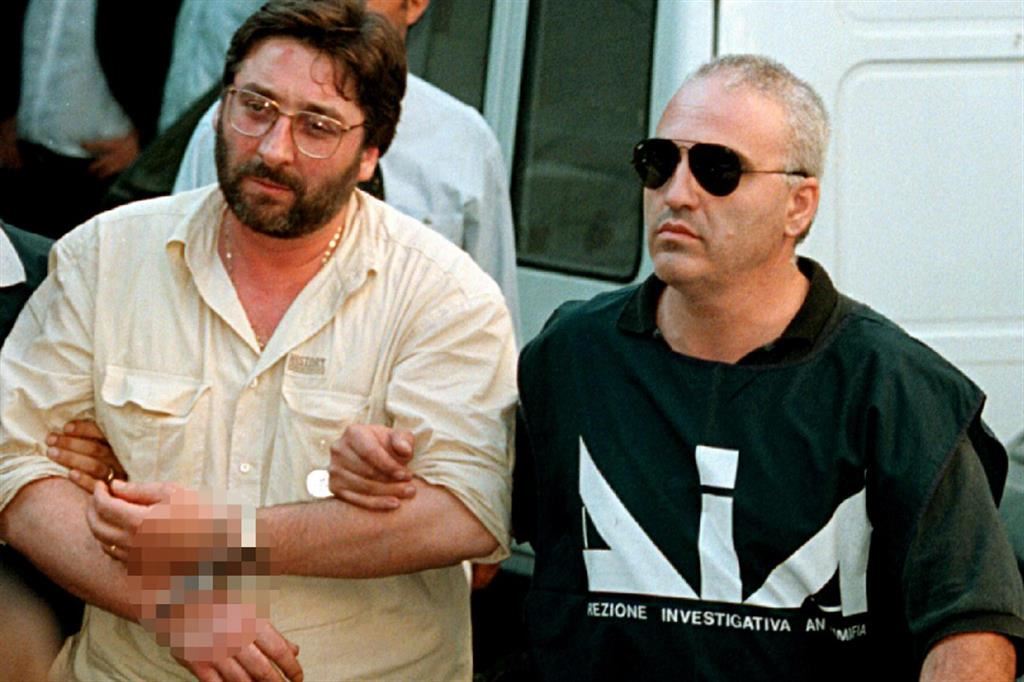 L'arresto di Francesco Schiavone "Sandokan" nel 1998