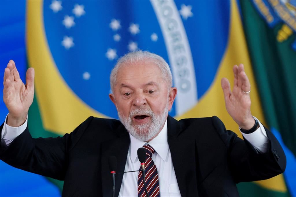 Il presidente brasiliano Luiz Inacio Lula