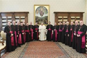 I vescovi piemontesi dal Papa. «Ci ha ricordato le nostre priorità»