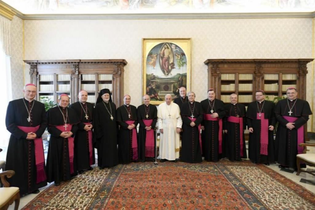 I vescovi della Calabria in visita ad limina da papa Francesco